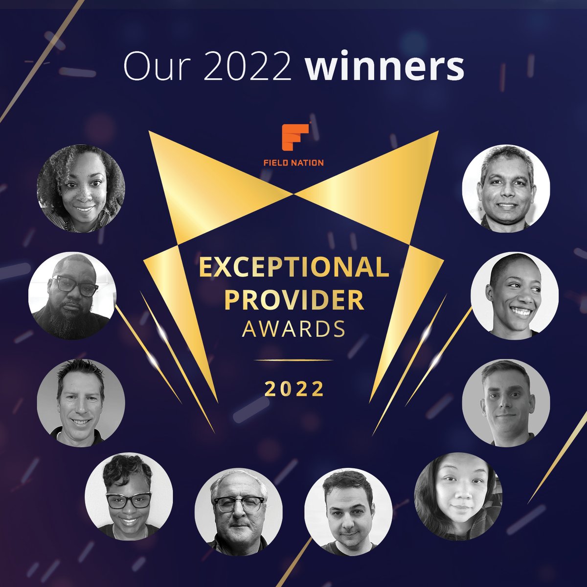 We’re excited to announce our 2022 Exceptional Provider Award winners, a group of skilled, hard-working, and dedicated technicians. Take a look at this year’s top talent: fieldnation.com/exceptional-pr…