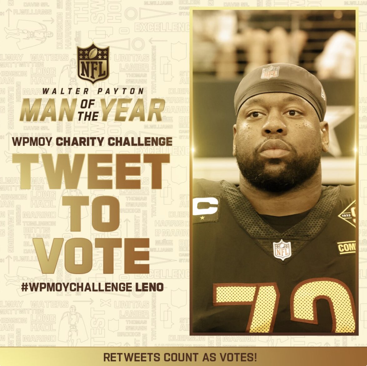 charleslenojr72's tweet photo. Tweet and RT #WPMOYChallenge Leno to vote on Twitter to help me get up to $25,000 for charity https://t.co/exzDtSn78s
