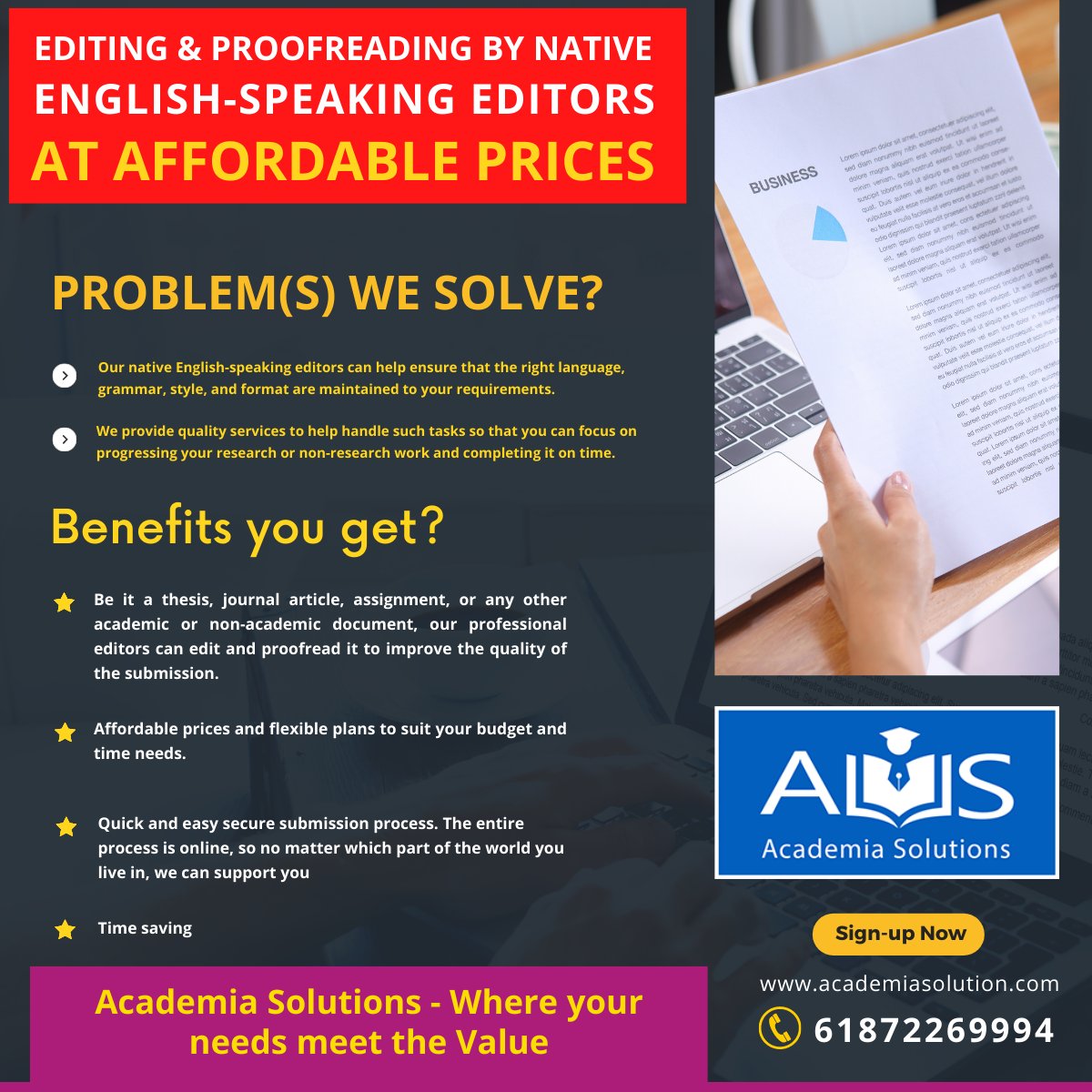 RealAcademiaSol's tweet photo. Academia Solutions - where your needs meet the Value
https://t.co/9p0qUvGwmK https://t.co/JZlND9Qeuq