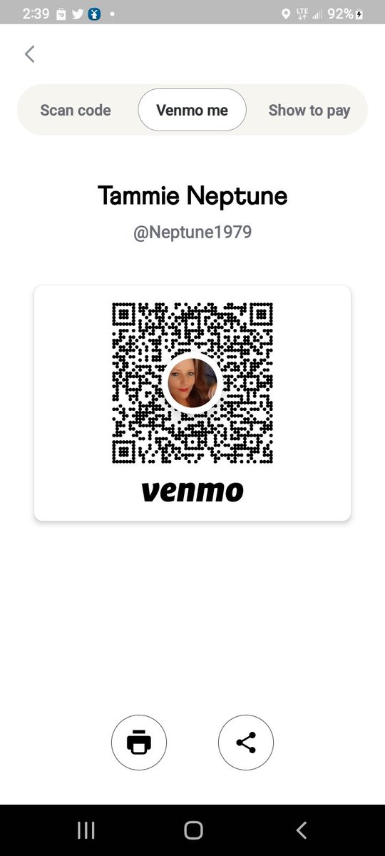 TAMMIENEPTUNE's tweet photo. @Venmo #venmome https://t.co/vGxlykfcTq