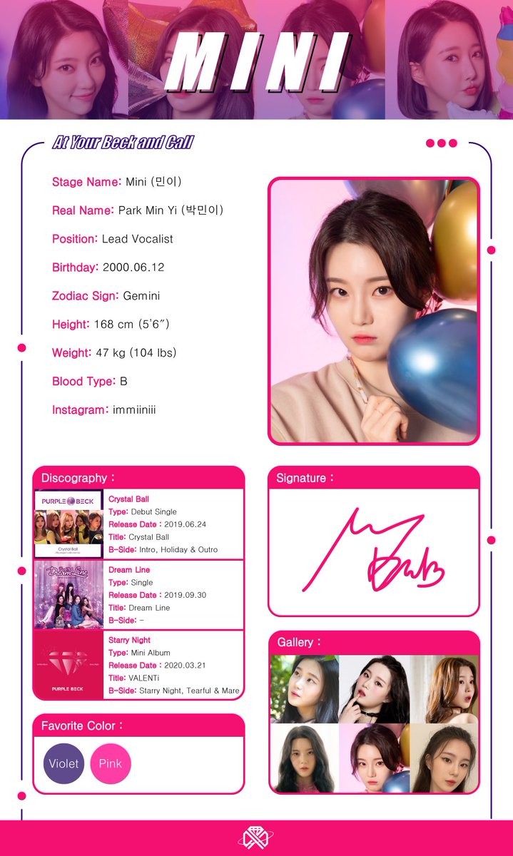 PurplebeckG's tweet photo. [INFO]

Are you a new Becky and want to know the members ?

Here, let us help you 😊💜

#PURPLEBECK #YEOWOOL #YERIM #MINI #SEYEON #BECKY https://t.co/hyPXu4TV2R