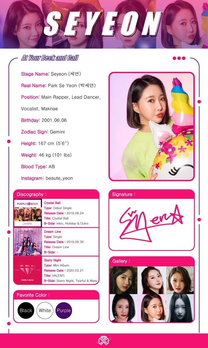 PurplebeckG's tweet photo. [INFO]

Are you a new Becky and want to know the members ?

Here, let us help you 😊💜

#PURPLEBECK #YEOWOOL #YERIM #MINI #SEYEON #BECKY https://t.co/hyPXu4TV2R