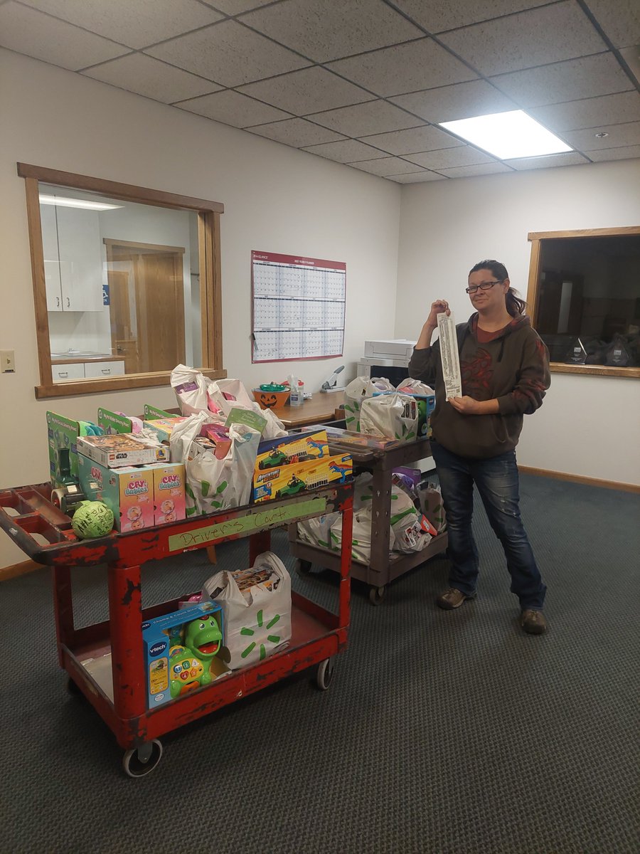 Today Toys for Tots picked up over $1,300 worth (about 4 collection bins full!) of toys. These were bought with funds donated directly by our amazing staff at Alliance.

Thank you to every staff member who donated to help make sure every child has a happy holiday❤️