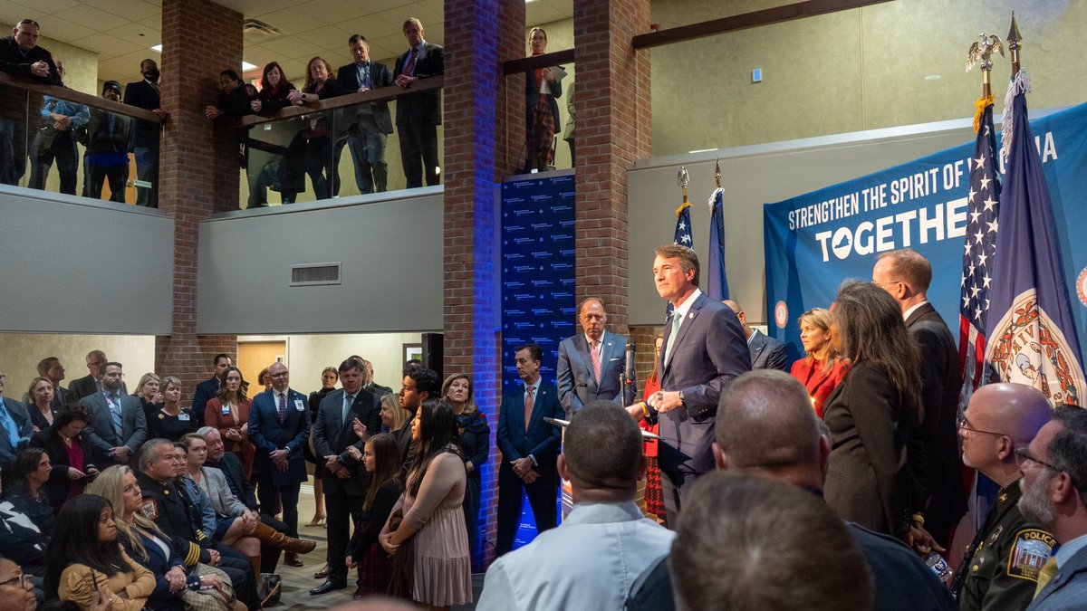 GovernorVA74's tweet photo. The three-year “Right Help, Right Now” vision to revolutionize our behavioral health delivery system starts with a giant leap forward offered in my amended budget. It’s crucial that we get this moving, right now. https://t.co/1jeWFz54Ec https://t.co/34lqq4Mhar