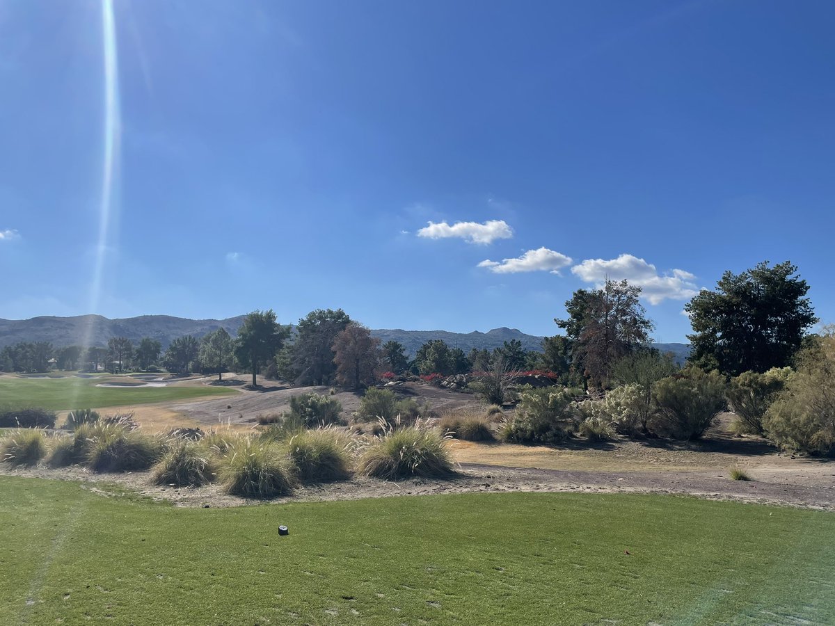 ScotPataky's tweet image. Great first 2 days of golf in the desert. Yesterday was Lookout Mountain and today The Raven. Two highly recommended courses