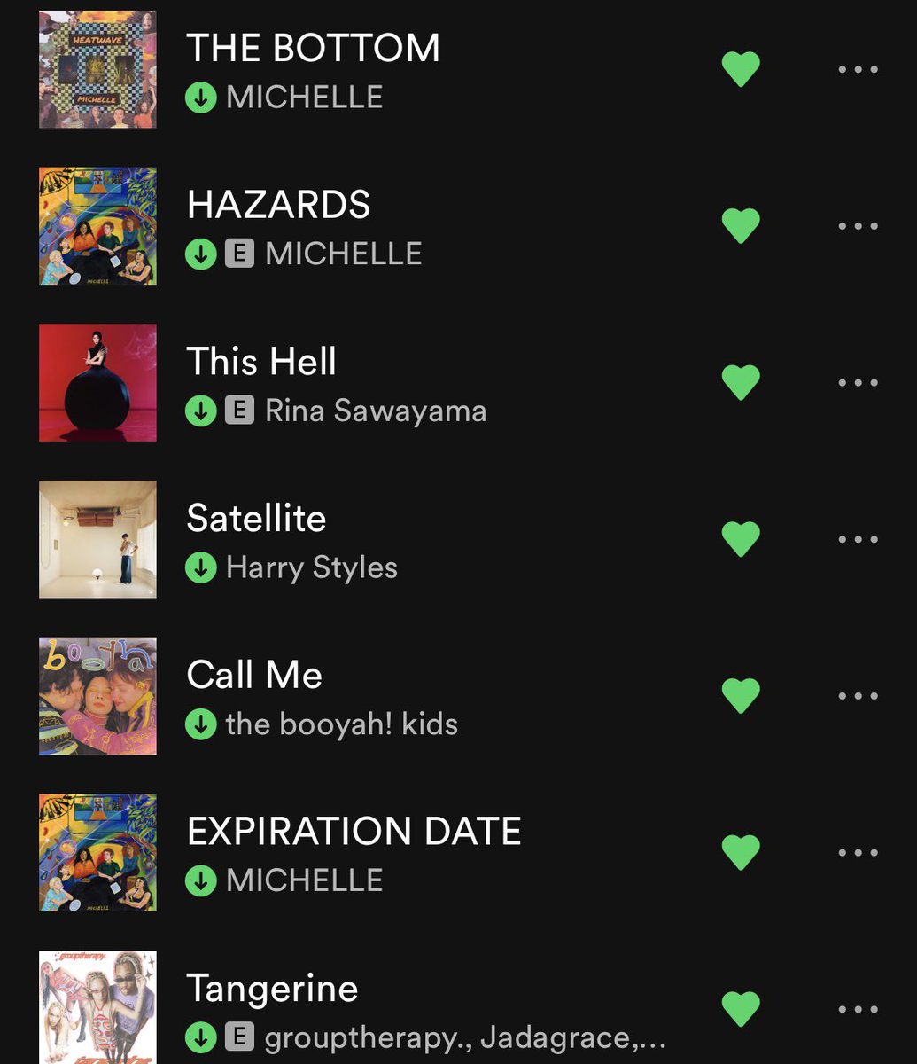 bbbrodyyy's tweet photo. @michelletheband had these ones in my top 10! (booyah kids too lol) &amp; most of adwtd was in my top 100 thank u all for making such bangers https://t.co/f0Oge9jRYG