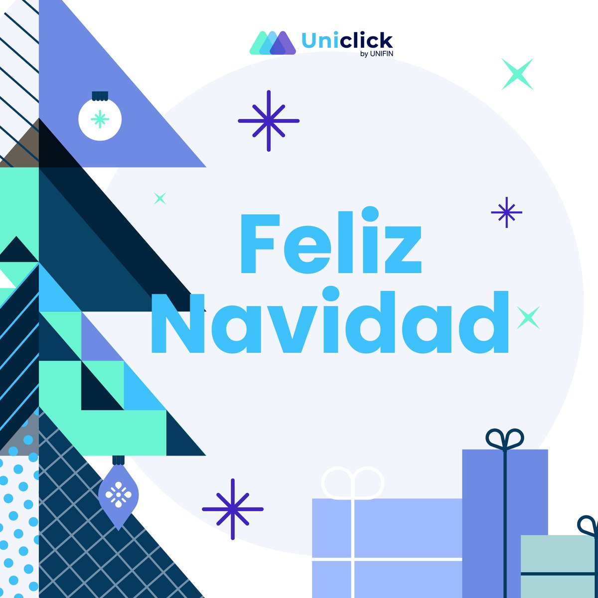 uniclickmx's tweet photo. 🎄🎅🏻 De parte de toda la familia #uniclick les queremos desear una feliz navidad. 🎁

#SomosUnicos #Uniclickers #Uniclick https://t.co/NsRloMnHia