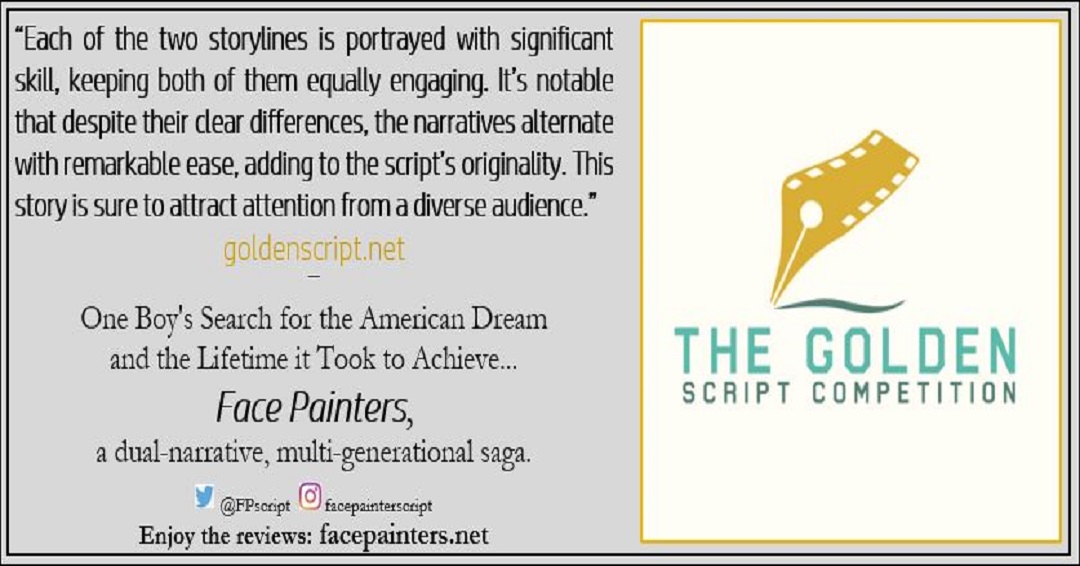 FPscript's tweet image. 𝐅𝐚𝐜𝐞 𝐏𝐚𝐢𝐧𝐭𝐞𝐫𝐬, for the love of storytelling.

For your pleasure,
@Bell5Valentina
#BobbyCannavale
@MarkRuffalo
@ShiriAppleby
#StanleyTucci
#VincentPiazza
@EpicenterMgmt
#SamMendes
@NealStProds
#FrameworkEntertainment
#stevennossokoff
@ITG_Ltd
@unitedtalent
@anoncontent