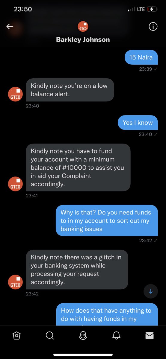 greshadeluxe's tweet photo. @gtbank_help @gtbank since when GTb??? https://t.co/uVRtvuI2DO