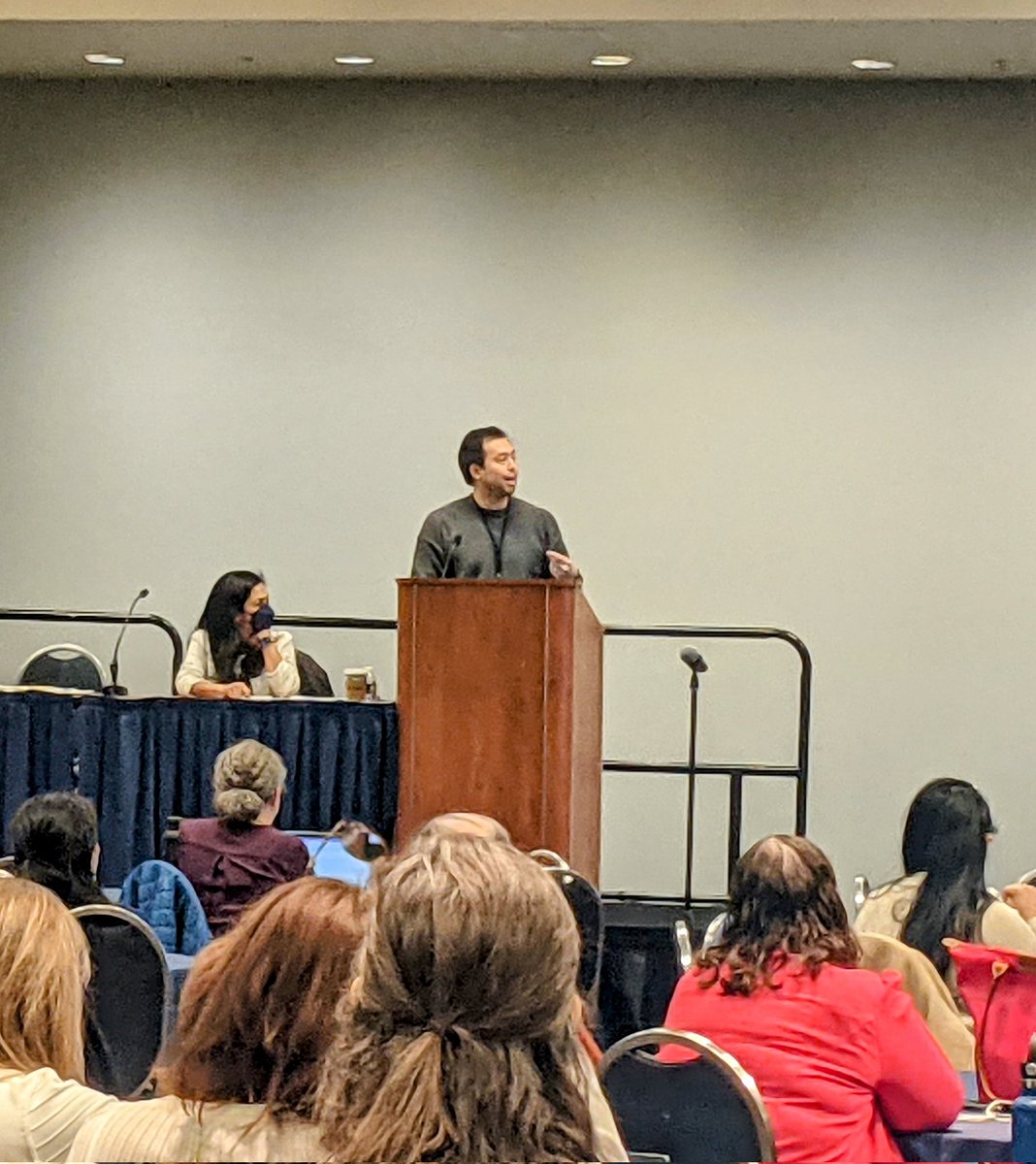 DrRachelShelton's tweet photo. Always love seeing @DrMatthewLee & cheering him on at #DIScience2022! Congrats on his 3rd time being selected & included in the 'Best of D&I' oral session for his policy #impsci research! https://t.co/qdFc1uWUGp