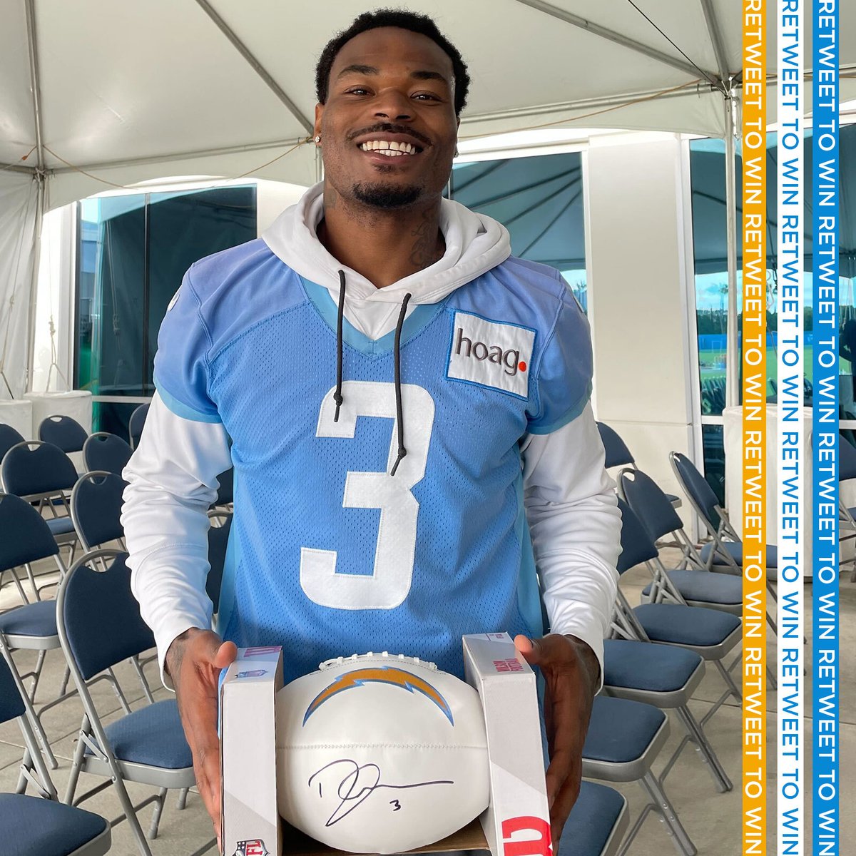 Los Angeles Chargers (@chargers) on Twitter photo retweet if you want it!!
#ProBowlVote + <a href="/DerwinJames/">Derwin James Jr</a>
#WPMOYChallenge + <a href="/DerwinJames/">Derwin James Jr</a> retweet if you want it!!
#ProBowlVote + <a href="/DerwinJames/">Derwin James Jr</a>
#WPMOYChallenge + <a href="/DerwinJames/">Derwin James Jr</a>