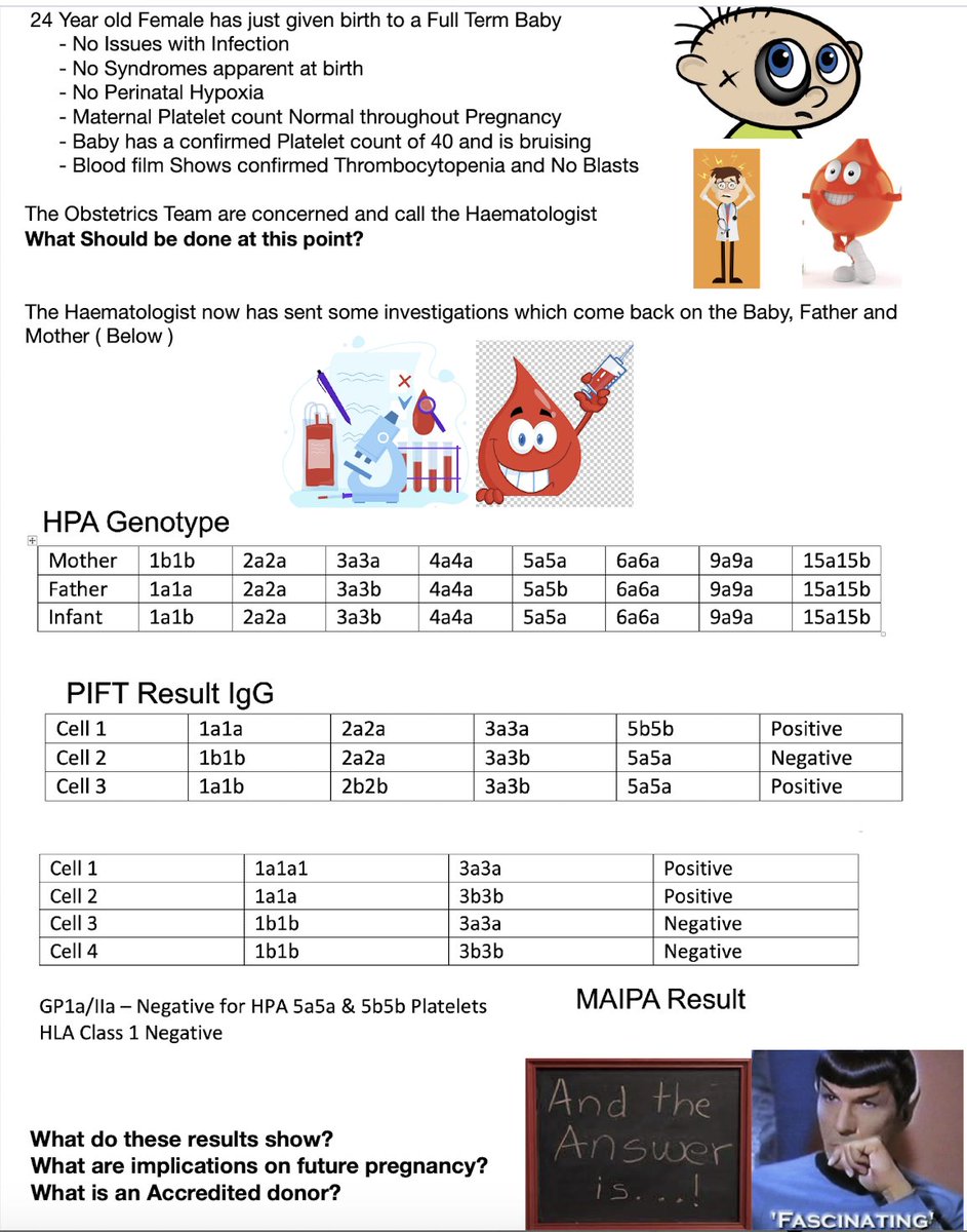 Here we Go !
Back to Basics🤓🧐
I have not had the pleasure to deal with this scenario Yet! 
Share your Thoughts #bloodtransfusion #transfused
<a href="/BritishBloodTS/">British Blood Transfusion Society</a> <a href="/GiveBloodNI/">NI Blood Transfusion</a> <a href="/TransfusionLib/">Transfusion Library</a>