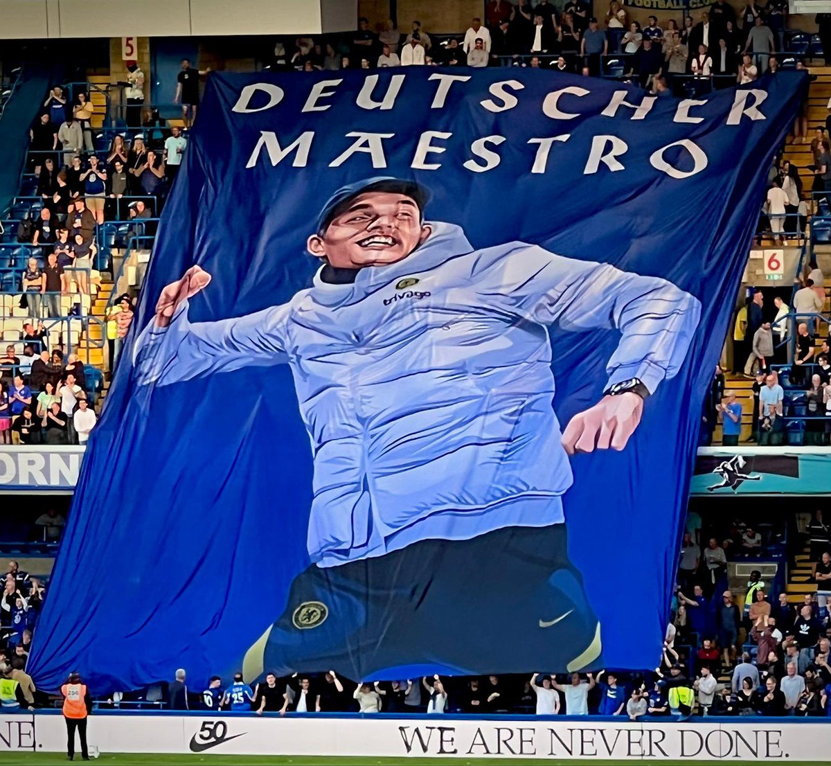 “As long as we have enough shirts and a bus to get there. We will be there and we will compete hard.”

- Thomas Tuchel under government sanctions 💙