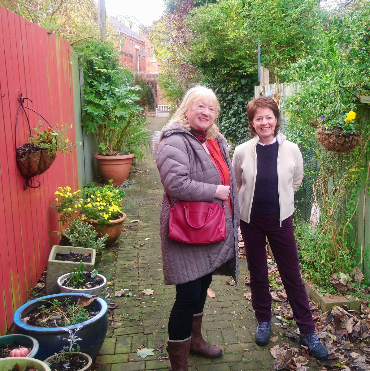 In this unlikely setting for Open Country @BBCR4OC <a href="/HelenMark01/">Helen Mark</a> explores the momentum behind Belfast's alleyway greening movement, creating garden spaces, even an apple orchard, in once dark and unwelcoming places blighted by fly-tipping and anti-social behaviour. Thursday 3pm