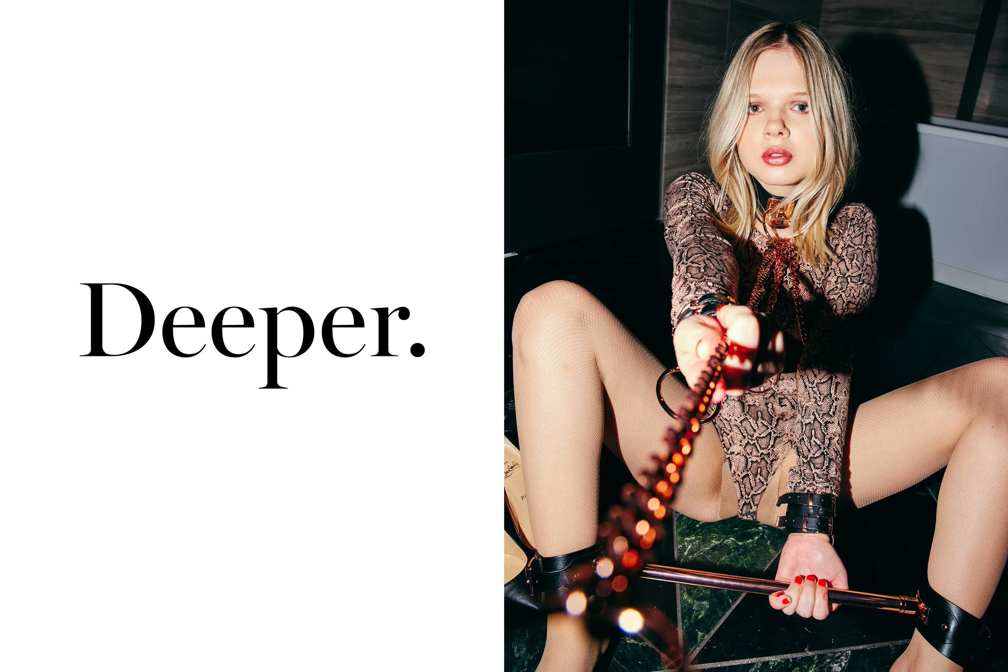 DEEPER on Twitter: "Playing the role and so much more @OfficialCocolov...