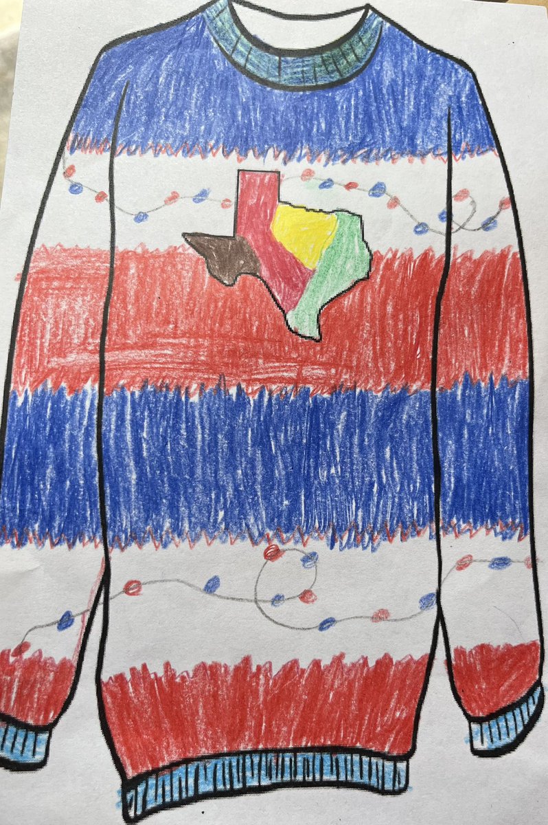 It’s that time of year….Ugly Texas Sweaters!! The <a href="/WunderlichKISD/">Wunderlich Int.</a> 7th grade students knew the assignment. <a href="/KleinSocStudies/">Klein Social Studies</a>