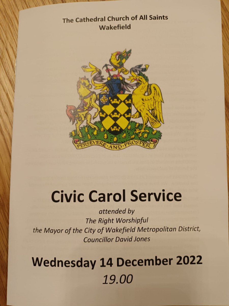 Mayor of Wakefield tweet media