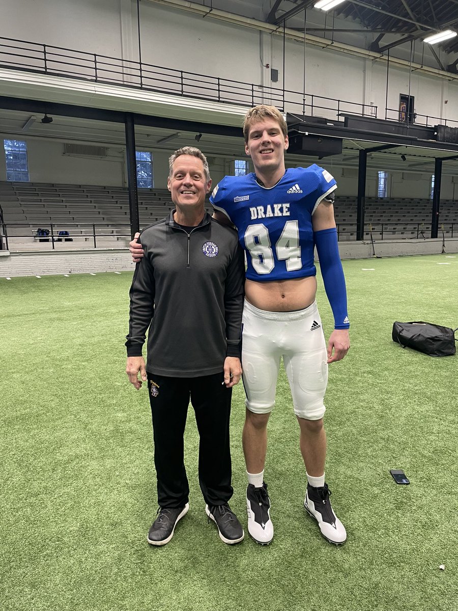 After a great visit I’m honored to receive a Division 1 Offer from Drake University! <a href="/DrakeBulldogsFB/">Drake Football</a> @CoachJax42 <a href="/CDH_Football/">CDH Football</a>