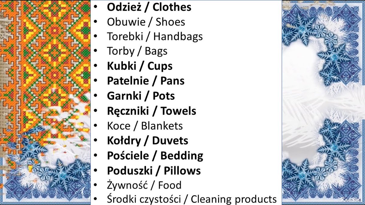 BioCAT_Poz's tweet photo. Most needed are currently: duvets, blankets, pillows, bedding, warm clothes (including hats, scarves, gloves), and shoes. Clothing, especially for adult women. Cups, pots, towels, and all basic household items are also very much needed. https://t.co/xHpBogho3e