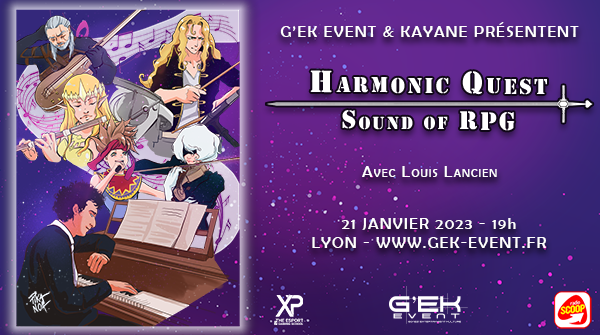 gekevent's tweet photo. Offrez un concert RPG pour Noël 🎄 Zelda, The Witcher, NieR: Automata, Secret Of Mana, Catslevania ... Tous ces noms vous parlent ? En coproduction avec @Kayane, ce concert piano vous fera voyager à travers les âges ! RDV le 21 janvier 2023 à #Lyon 🎶
https://t.co/Lnht5FA3bw https://t.co/PSHaPPkMyj