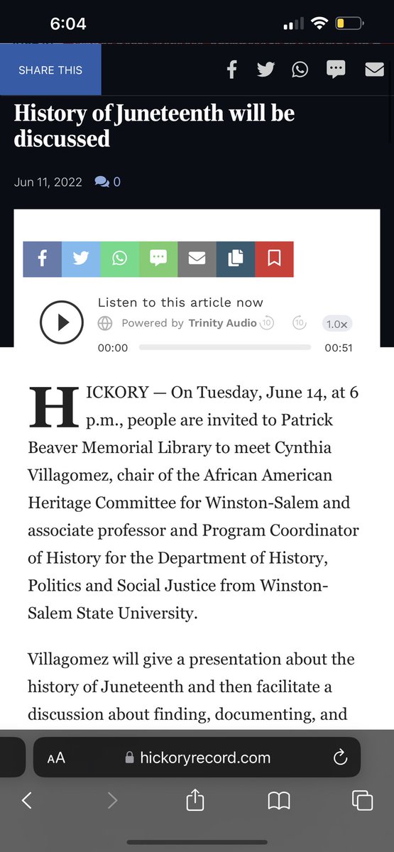 pband_nelly's tweet photo. Can we talk about how the professor who called the police on her student for not apologizing to her is identified as Black on this page about the African American Heritage committee in Winston-Salem, which she *chairs* https://t.co/xwBcC7xYfp