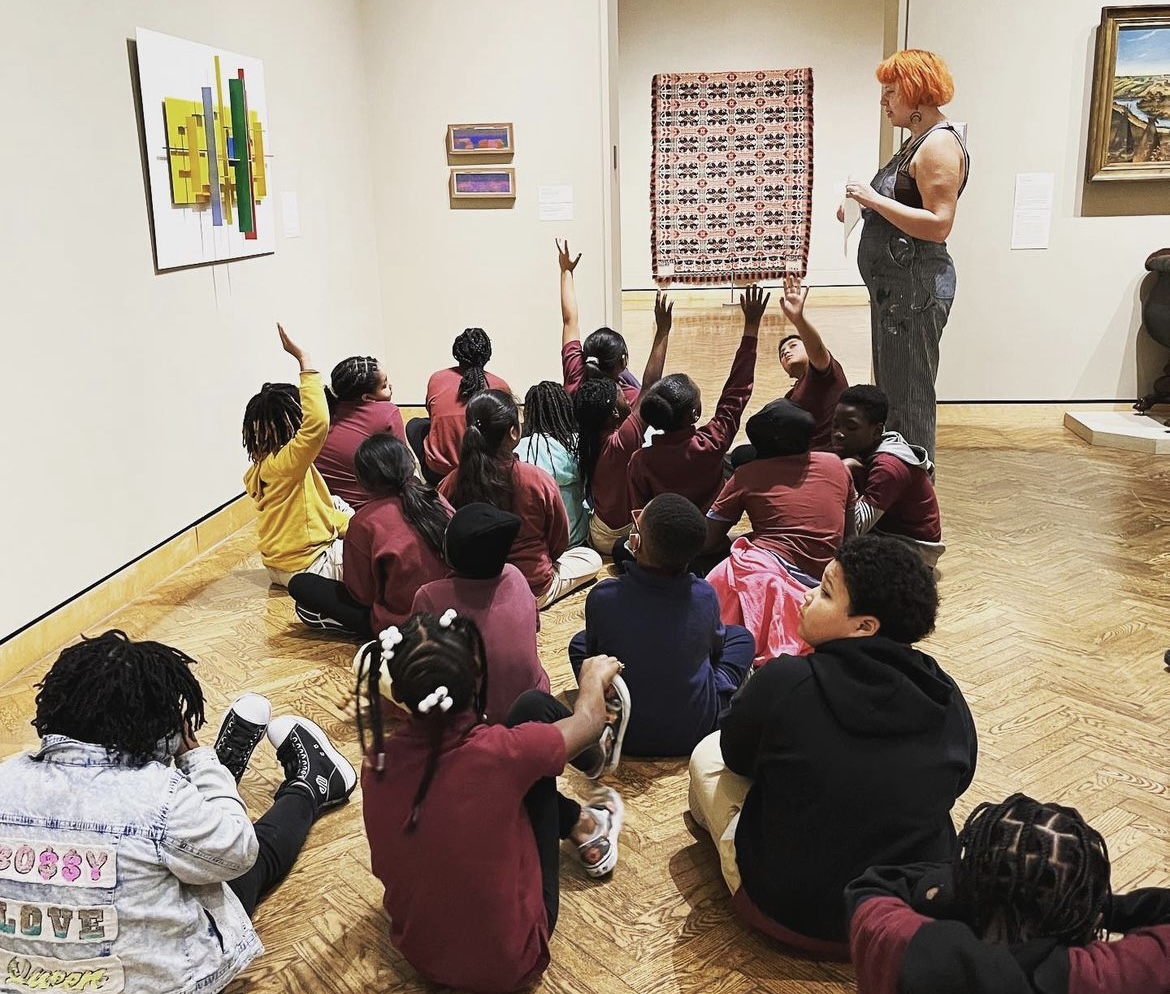 ProdeoAcademy's tweet photo. Last month Columbia Heights fourth graders enjoyed a field trip to the Minneapolis Institute of Art. Our students engaged with art during an interactive tour and created their own art! These experiences support student growth of the whole person. #arts #create #ProdeoPride https://t.co/rTsRbgEOii