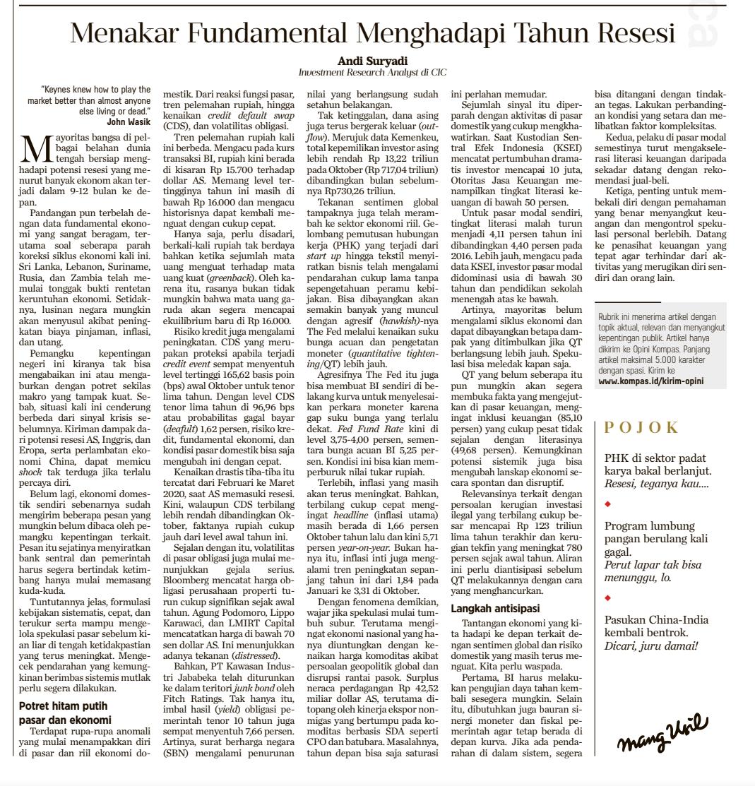 π― π΄ π π¦ π³ (@johanadhi) on Twitter photo Menakar Fundamental Menghadapi Tahun Resesi <a href="/FaisalBasri/">Faisal Basri</a> <a href="/RamliRizal/">Yayasan Inisiatif Rizal Ramli</a> <a href="/anshory72/">Arief Anshory Yusuf</a> <a href="/Aswicahyono/">Haryo Aswicahyono</a> <a href="/hotradero/">Poltak Hotradero</a> Menakar Fundamental Menghadapi Tahun Resesi <a href="/FaisalBasri/">Faisal Basri</a> <a href="/RamliRizal/">Yayasan Inisiatif Rizal Ramli</a> <a href="/anshory72/">Arief Anshory Yusuf</a> <a href="/Aswicahyono/">Haryo Aswicahyono</a> <a href="/hotradero/">Poltak Hotradero</a>