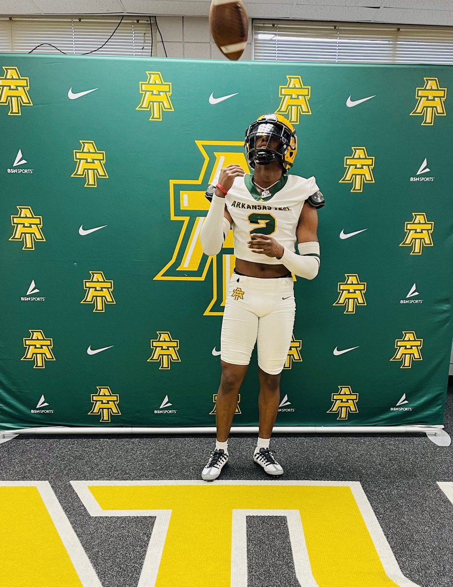 Had a great visit today at Arkansas Tech University <a href="/CoachCTrice/">Camden Trice</a>