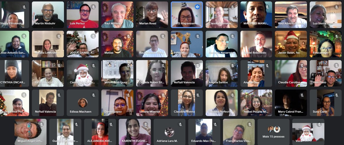 Esta tarde celebranos el 2022 con el equipo de <a href="/GEGHispano/">GEG Hispanoamérica</a> . Nos invitaron a pensar un deseo para estas fiestas... no queremos decir el nuestro en voz alta pero 🏆⚽🙊 ¡Felicidades para todos! ¡Que el 2023 nos encuentre aprendiendo y proyectando juntos! #celebraciongeg