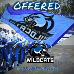 Blessed to receive an offer from Culver-Stockton College! <a href="/Coach_Frink/">Nick Frink</a> <a href="/cowetafootball/">Coweta Football</a> <a href="/Coachpreacher/">Coach Tim Harper</a>