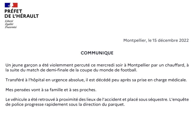 Prefet34's tweet image. 📣 Communiqué du préfet de l’#Hérault Hugues Moutouh ⤵️
#Montpellier