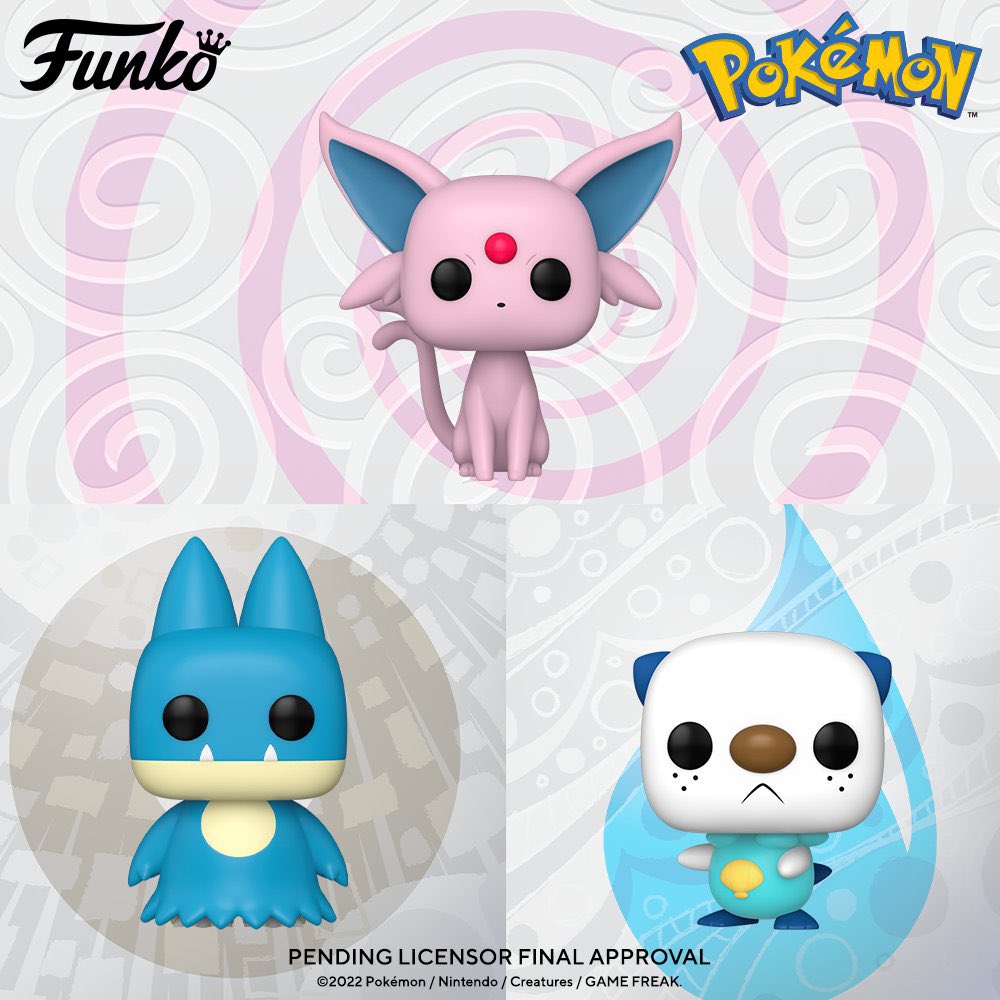 Funko POP Games Pokemon - Oshawott white