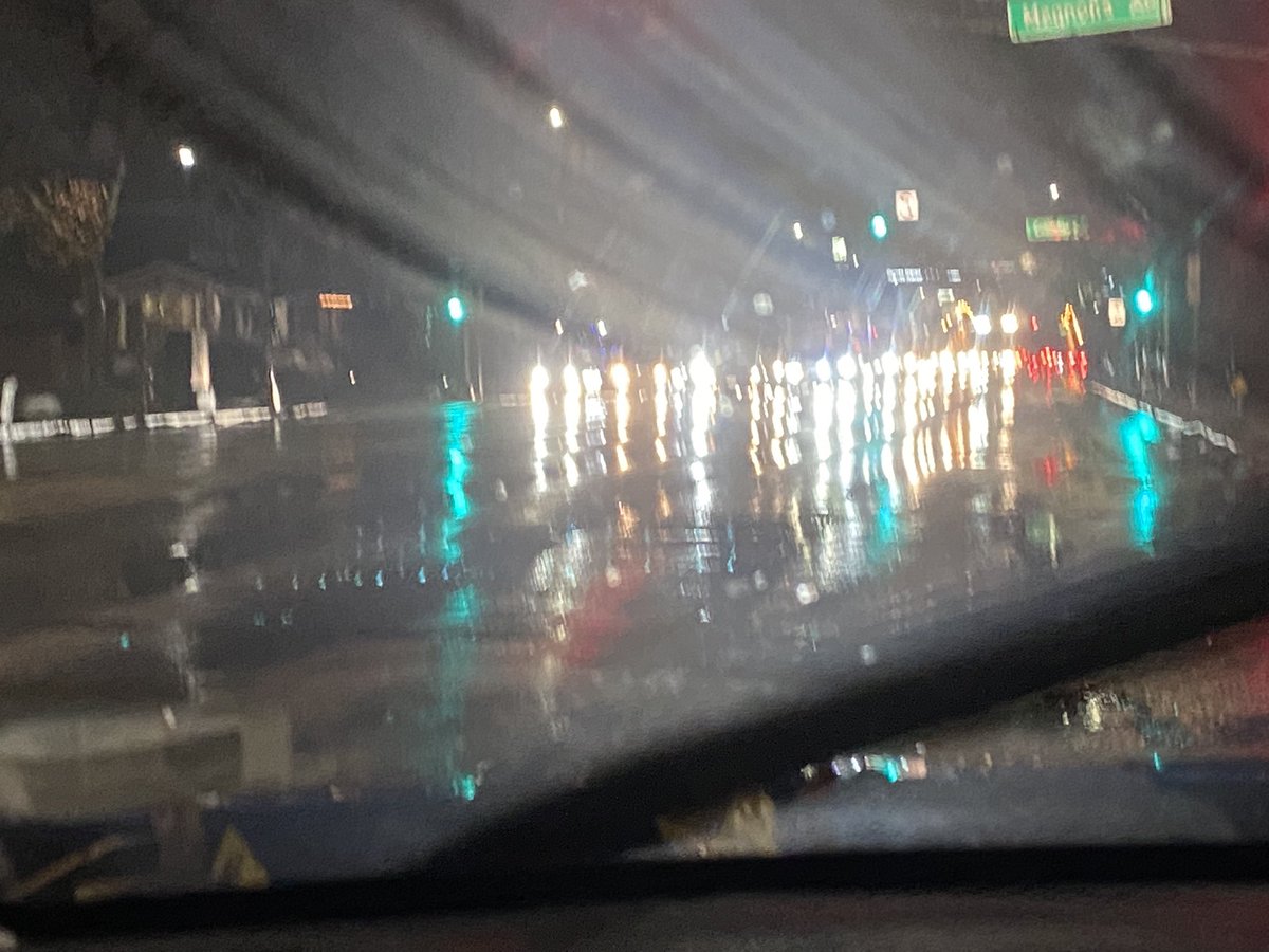 Gotta love a six lane road when it’s raining in the dark and the street lights are weak as hell.