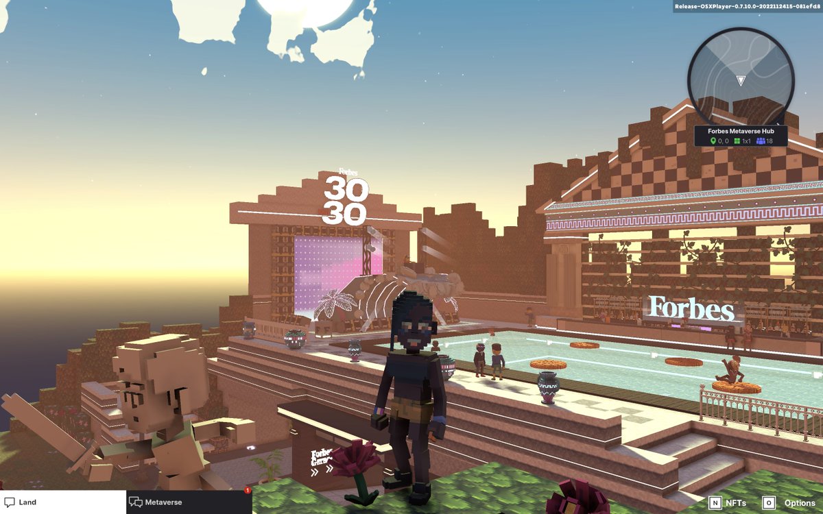 DrCrypto3's tweet photo. @TheSandboxGame @Forbes @polygonalmind In the @Forbes Metaverse Hub! Check my screenshot below 🎈👇 https://t.co/otEahLEPb3