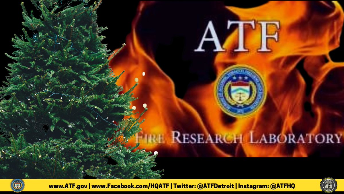 ATF Los Angeles on Twitter "Learn Christmas tree fire safety tips from