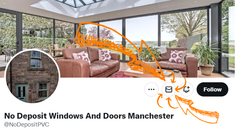 NoDepositPVC's tweet photo. No Deposit!! Nothing To Pay For 12Months!! Tap the envelope to get in touch. Best prices are always at Christmas if you got the cajones :) #windows #doors #manchester #tameside #stockport #bolton #bury #doubleglazing https://t.co/Eg4EDGHBif