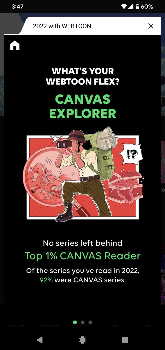 WnqsRyoko's tweet photo. @webtooncanvas Lol this is the only 1% I'll ever be a part of XD And apparently I read way more than I realized XD https://t.co/fODgezc9cU