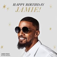 Happy birthday Jamie Foxx
Another year strong
Love you  Proud of you
One...... 