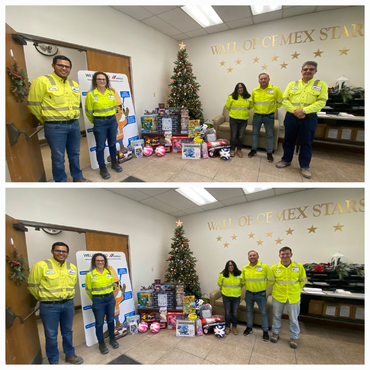 Joining in on the holiday giving spirit our team <a href="/CEMEXBrsCement/">CEMEX Brooksville</a> @CEMEX_USA. They also chose to donate to @ToysforTots Hernando and made a special delivery this morning.