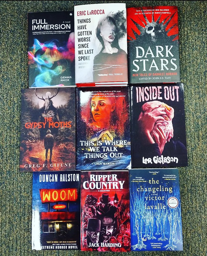 garbagesauce's tweet image. horror restocks now back on the shelves at @BNSiouxFalls !
@manylittlewords @hystericteeth @johnfdtaff @lorelli_ @CaitlinMarceau @GregFGifune @userbits @JHardingAuthor @victorlavalle