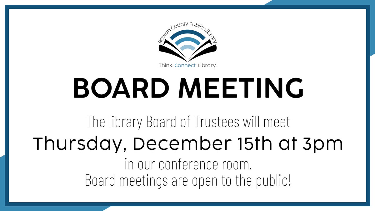 We've had a change of date! This month's board meeting will be tomorrow at 3pm for all community members interested in attending.