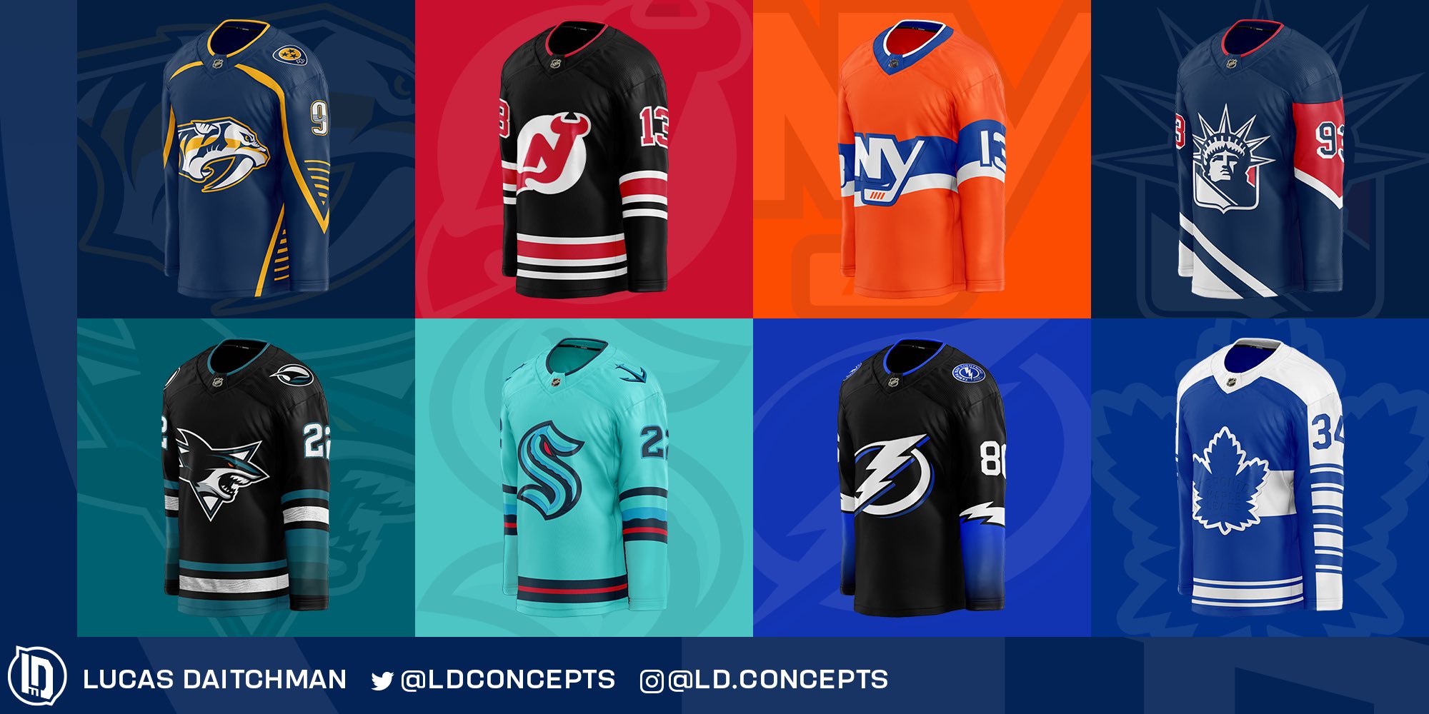 Lucas Daitchman on X: With the 2022 #StadiumSeries logo unveiled last  week, I put together a set of potential jerseys for the #Preds and  #GoBolts, bold like past editions with elements inspired