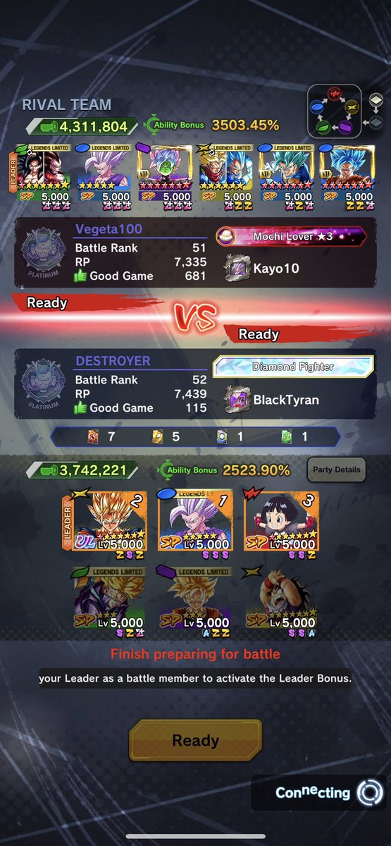 garcia_giando's tweet photo. Hey @DBZoom_YT what do you think about about the new tag units, personally I think UL SV and Pan are just better 😈 #DragonBall #dragonballlegends #LegendsFestival https://t.co/BzhXSd9WPR