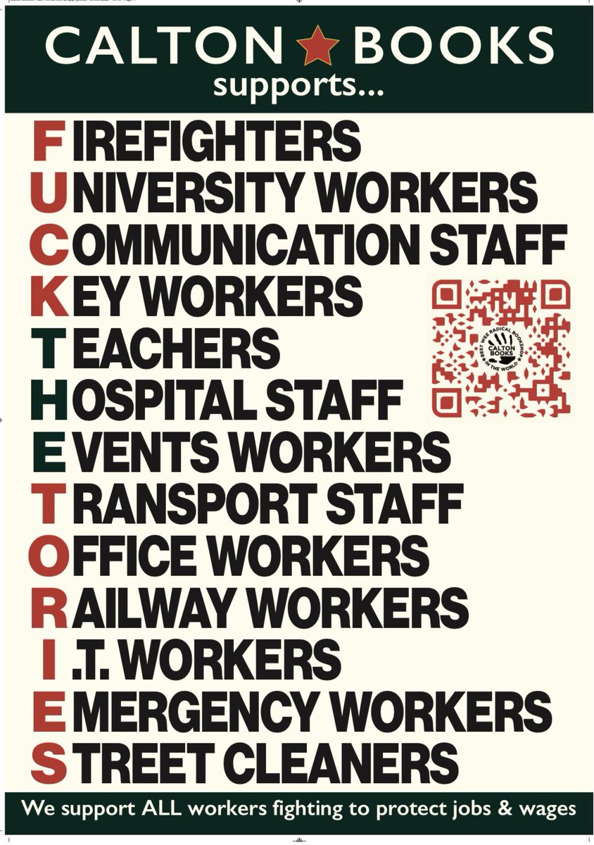 CaltonBooks's tweet image. #ClassSolidarity #UnitedWorkingClass