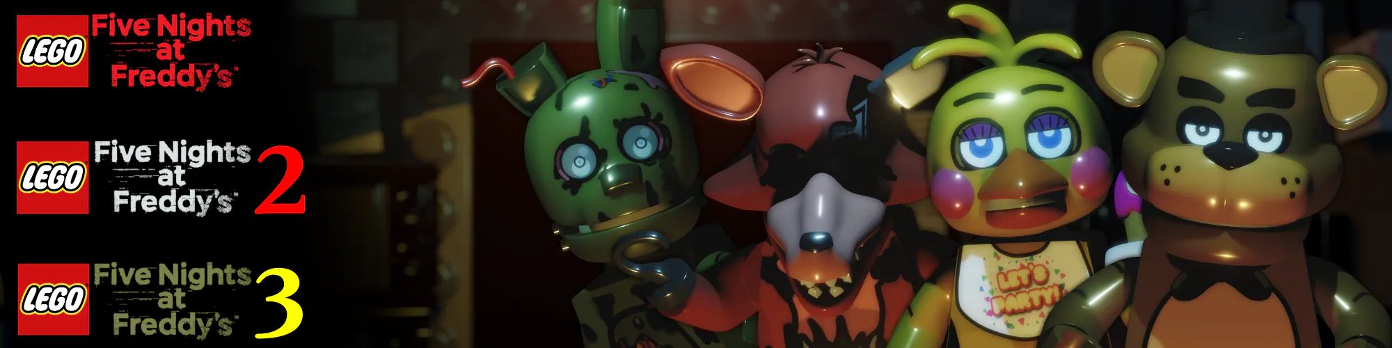 Lego Five nights at Freddy's 3 Official trailer
