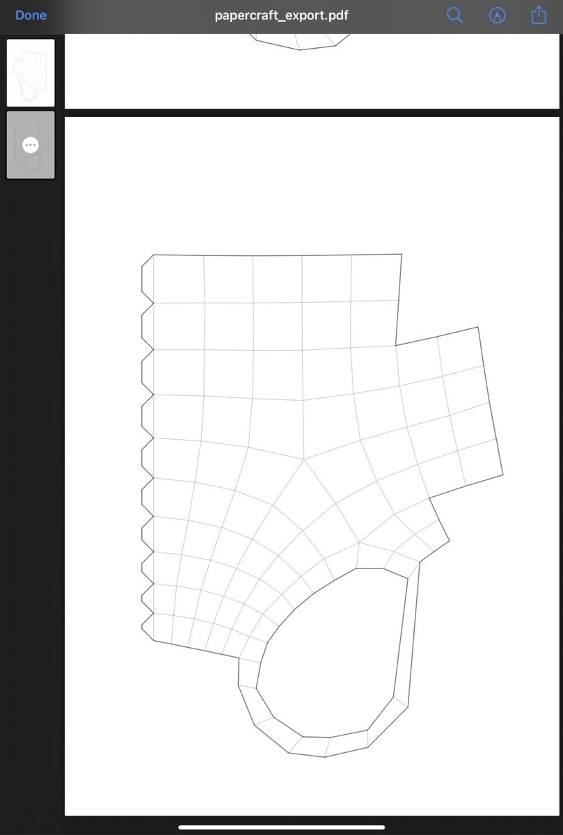 Tinkering with the paper craft setting in CozyBlanket (Beta) at the moment but going to use my own model tonight to do a full blown test. From model to printable pattern. 