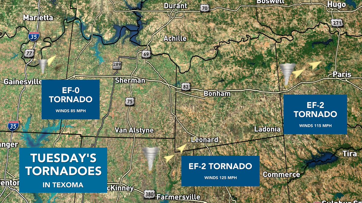 KXII News 12 on Twitter "UPDATE The National Weather Service has determined that a continuous