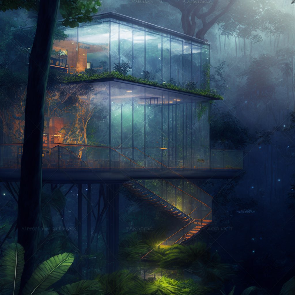 Maybe I should start a walking tour of all of the cool treehouses in <a href="/azurbala/">Azurbala</a>?! Think some of the owners would let us in to take a peek on the inside too??