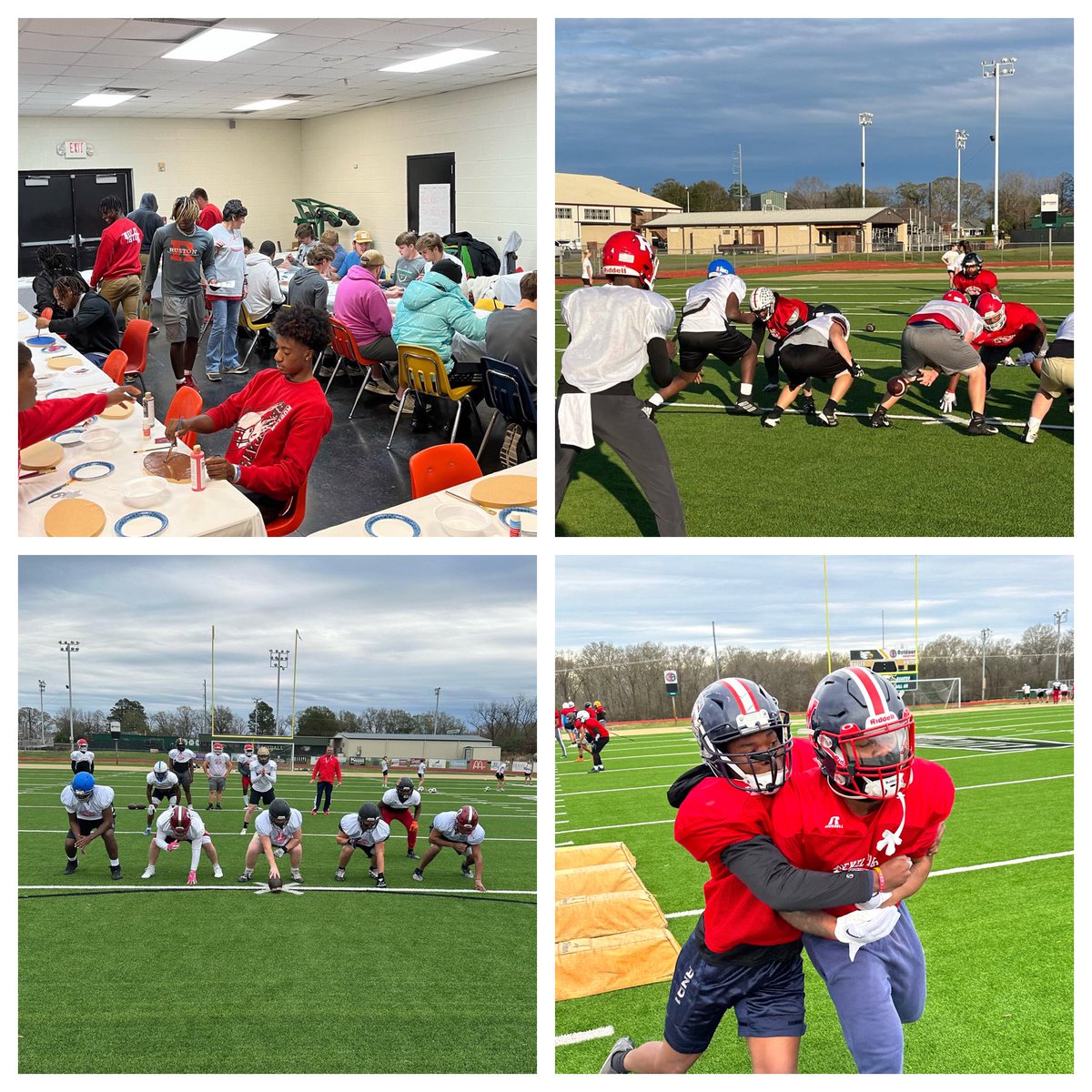 Practice at OCS today.