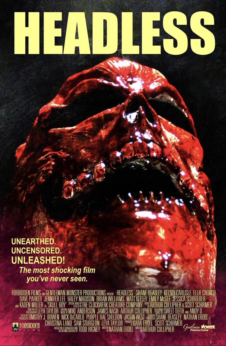 Is it possible to go to far with a horror film? While watching the movie found they play a movie on a vcr. The movie is called headless and it actually exists. Gonna need the horror fan base to watch this one and let me know your thoughts. Was banned but can be seen free on Plex